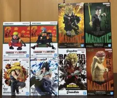 ナルト 僕のヒーローアカデミア 呪術廻戦 フィギュア8点セット