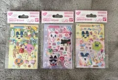 人気３種セット　たまごっち たまもりシール まめっち　らぶりっち　みみっち