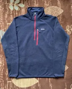 美品【patagonia】ベターセーター　ハーフジップ　サイズM ネイビー