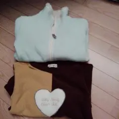 リバーシブルジャケット＆トップス（140㌢）2枚組