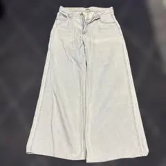 Levi's BAGGY DAD WIDE LEG 24 サックスブルー