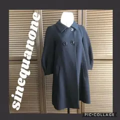 sinequanone シネカノン コート ブラックのサムネイル
