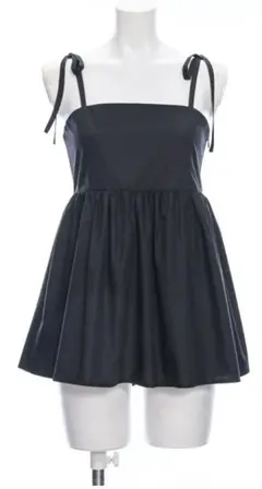 clear　リボンキャミソールビスチェ