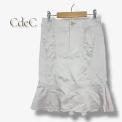 クードシャンス スカート 光沢 フレア 上品 オフィス きれいめ a1428