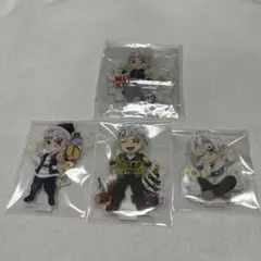 【使用済】鬼滅の刃　アクリルスタンド　まとめ売り　4点　宇髄天元