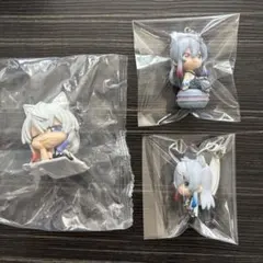 カラフルピーチ　どぬくさん　マスコットフィギュア3点