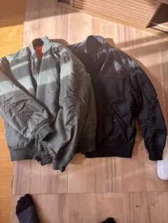 MA-1スタイル ジャケット 2点セット　GU