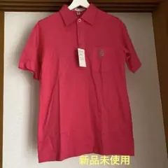 ミズノ グランドモナーク ポロシャツ ゴルフ Mサイズ 綿100 ピンク