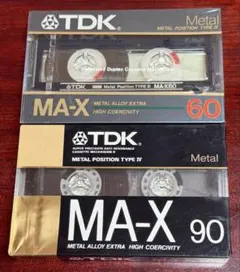 箱出し極上品】カセットテープ TDK MA-XG 90 - メルカリ