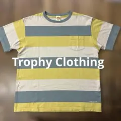 Trophy Clothing ボーダー ポケットTシャツ Lのサムネイル