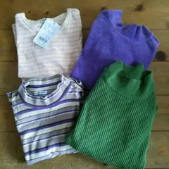 べべ  BeBe  セーター  ニット  タートル  140cm