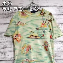 希少　Polo Ralph Lauren ハワイアン　Tシャツ　XSサイ ズ