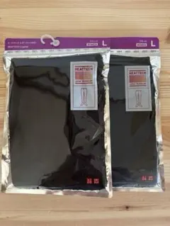 ユニクロ　ヒートテック　レギンス(十分丈)　L 2枚セット