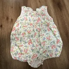 ラルフローレン　花柄ロンパース12M