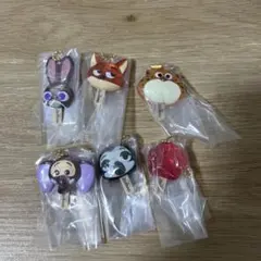 ズートピア アイスキャンディチャーム 全6種 コンプリート アイスキャンディー