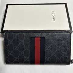 GUCCI グッチ　長財布　ラウンドファスナー