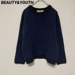 ck14 ビューティーアンドユース プルオーバー トップス ネイビー