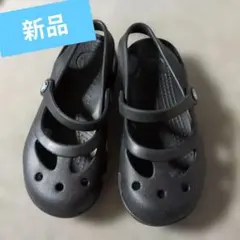 신제품 ‼️ 크록스 샌들 블랙 메리 제인
