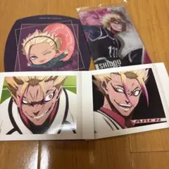 ブルーロック　甘い誘惑の舞台　コースター　士道聖龍 その他4点セット