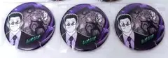 HUNTER×HUNTERコレクション缶バッジABILITIES　 レオリオ3点