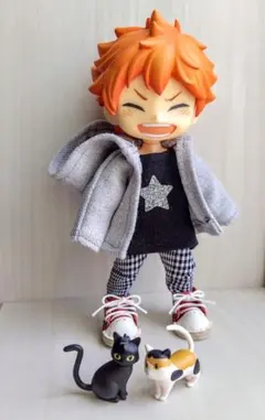 ●桃缶●no.287　ねんどろいどどーるサイズ　星3点セット