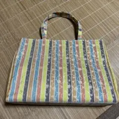 ナ*ビ様 和装用バッグ ストライプデザイン
