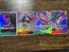 ワンピースカード　師弟の絆　4枚セット