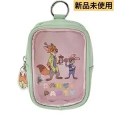 【新品】ディズニー ズートピア ニック ジュディ クリア ポーチ ドーナツ