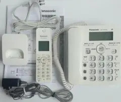 美品】パナソニック コードレス 電話機 VE-GD37-S 子機2台付き - メルカリ