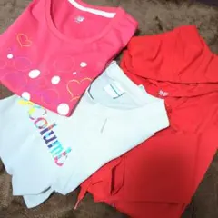 スポーツウェア レディース 3点セット｜パーカー＋Tシャツ M〜L