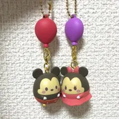 ミッキーとミニーのキーホルダー