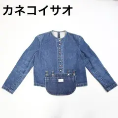 完売サイズ♡サニークラウズ 裏ボアジージャンコート インディゴブルー