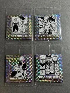 ドラゴンボール40周年 シールウエハース② 4枚セット