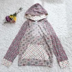 tsumori chisato sleep　花柄フード付きパーカー　ルームウェア
