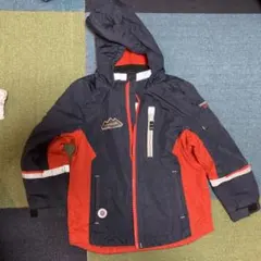 LONDON FOG 防寒ジャケット　4T ネイビー/レッド