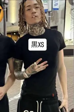 Yvng patra ヤンパト ブラック Tシャツ RICH/RISK デザイン - メルカリ