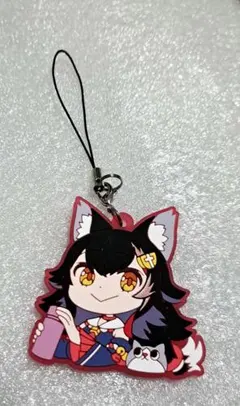 ホロライブ 大神ミオ ラバーストラップ
