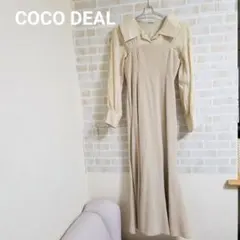COCO DEAL バイカラーマーメイドワンピース