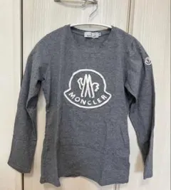 MONCLER グレー 長袖Tシャツ