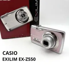 美品 CASIO EXILIM EX-Z550 ピンク コンパクトデジタルカメラ