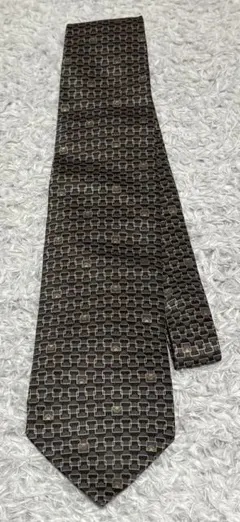 M*i様 送料込み　LANVIN （ランバン）ネクタイ　ブラウン系