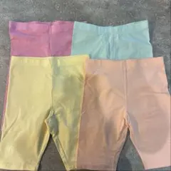 H&M サイクルパンツ　4枚セット　1枚中古品・3枚未使用