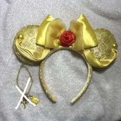 ディズニー カチューシャ 美女と野獣