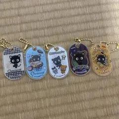 Chococat アクリルキーホルダー 全5種コンプリートセットのサムネイル