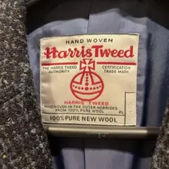 Harris Tweed チェスターコート 100%ウールのサムネイル