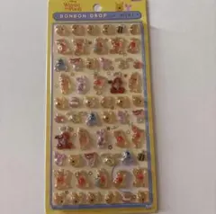 【正規品】ボンボンドロップシール mini くまのプーさん　ディズニー