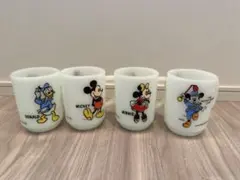 ファイヤーキングミッキーマウスマグカップ4個セット