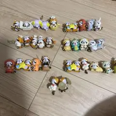 ココス　あらいぐまラスカル ミニフィギュアマグネット 32個セット