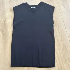 【新品】INGNI 黒 ノースリーブ トップス