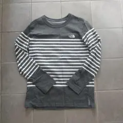 THE NORTH FACE ノースフェイス ボーダーＴシャツ グレー